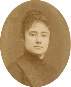 Portrait Marguerite, vers 1888 / Association Francis Jammes Orthez