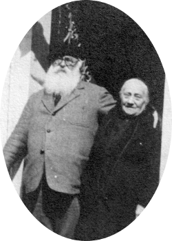 Francis Jammes et sa mère en 1932 ; Association Francis Jammes Orthez