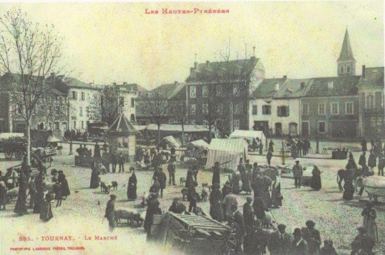 Tournay - Le marché