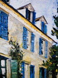La maison Major vers 1922 / Tableau par Louis de Proyart