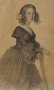 Portrait de Marceline Desbordes, par Michel-Martin Drölling / Musée de la Chartreuse, Douai